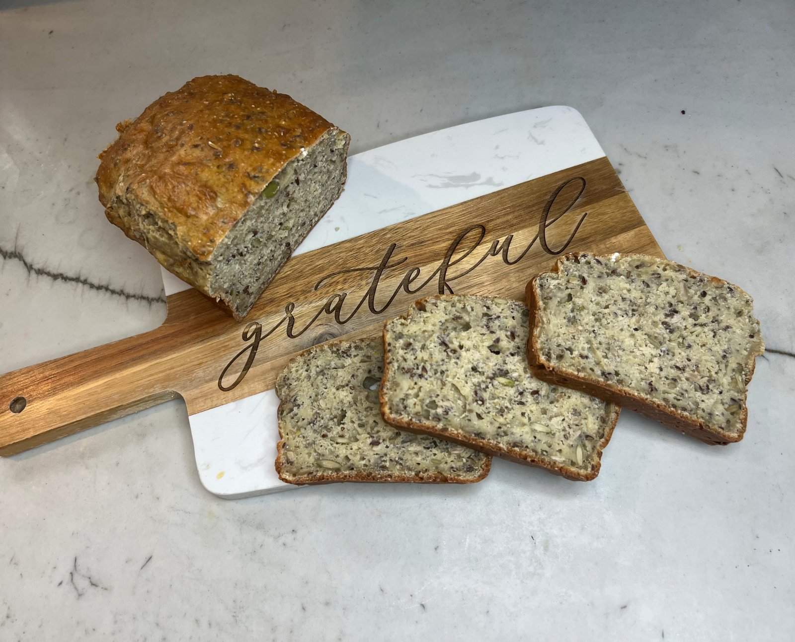 Gluten-Free Cottage Cheese Bread Loaf